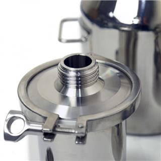 Stainless Containers (1 to 30 L) with GL45 Thread & Cap