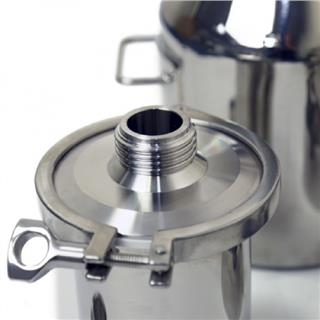 Stainless Containers (1 to 30 L) with GL45 Thread & Cap — Laboratory Container
