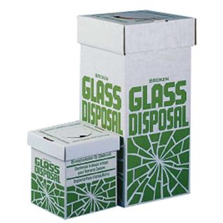 Broken Glass Disposal Boxes — Laboratory Supply