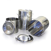 Storage Containers 304 Stainless Steel with Toggles — Laboratory Container