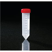 50 ml Polypropylene (PP) Centrifuge Tube with Red Screwcap (HDPE) & Printed Graduations — Centrifuge Tube