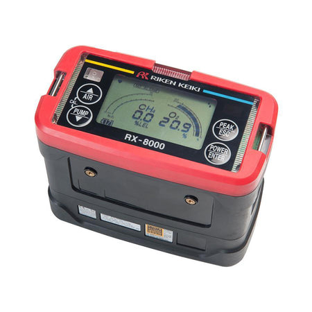 Moniteur de gaz marin RX-8000 portable HC / 02 Détecteur de gaz de tirage à l'échantillon HC / 02