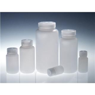 Wide Mouth Natural HDPE Lab Style Bottles