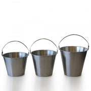 Non Graduated Buckets (316L Stainless Steel) — Laboratory Container