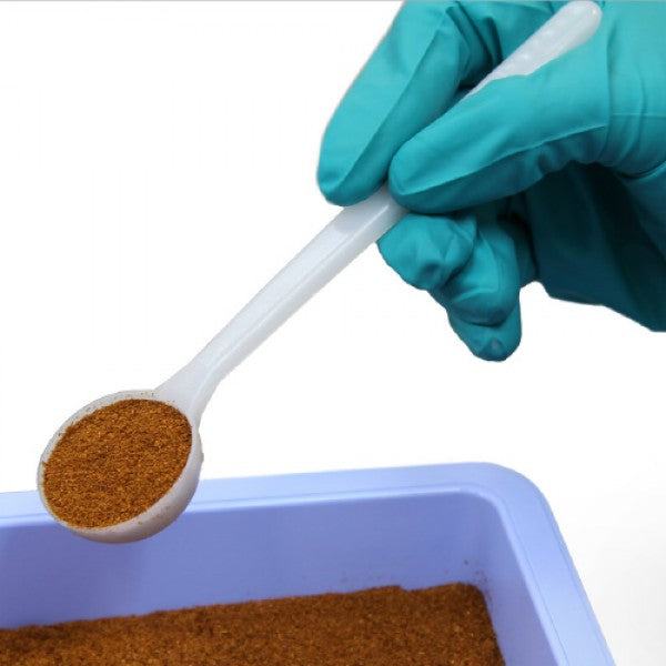 Natural HDPE SteriWare® Volumetric Spoons — Powder Sampler