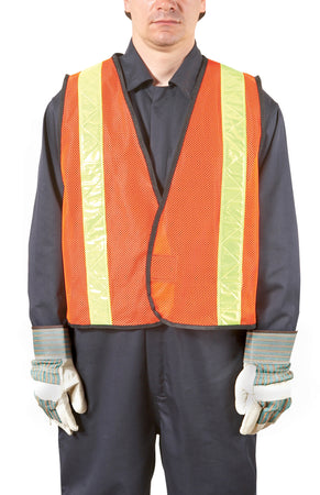 Daytime Traffic Vests - Tear Away