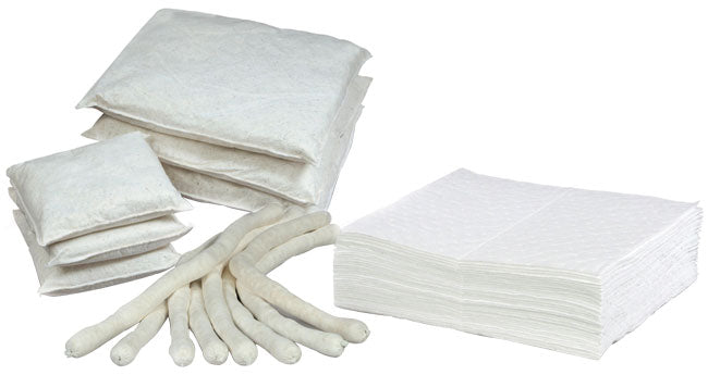 Oil-Only Pads, Rolls, Booms, Socks & Pillows — Spill Absorbent