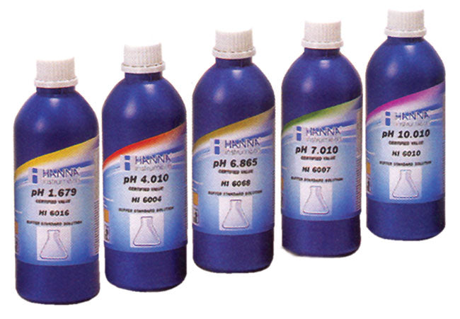pH Millesimal Calibration Solutions with ± 0.002 pH Accuracy