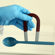 Blue PP SteriWare® Metal Detectable Sample Spoon — Powder Sampler