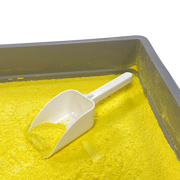 White HDPE SteriWare PharmaScoop® — Powder Sampler