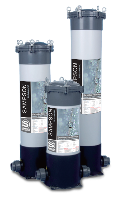 Sampson™ uPVC Cartridge Filter Housings