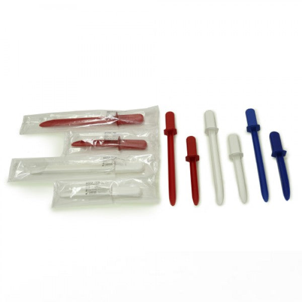 Blue PP SteriWare® Powder Spatula — Laboratory Tool