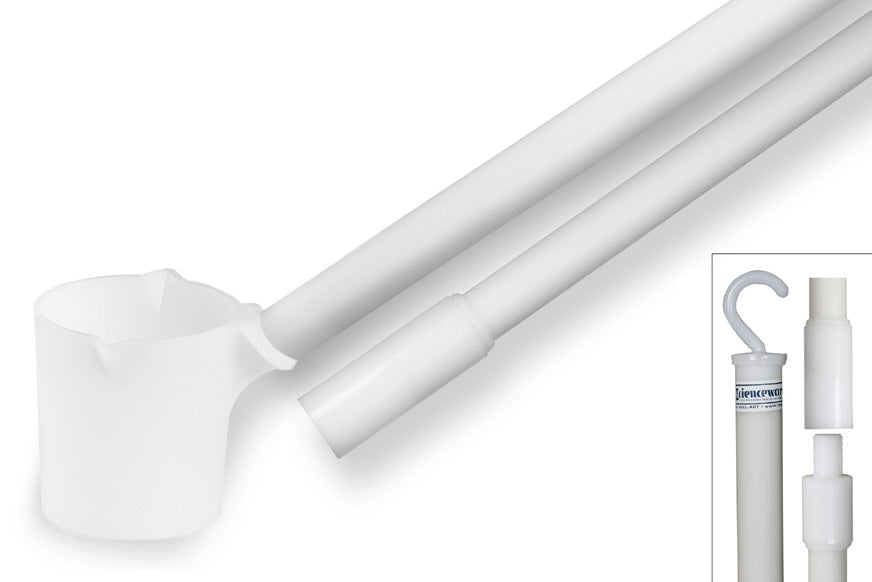 Long-Handled HDPE Dippers — Liquid Sampler